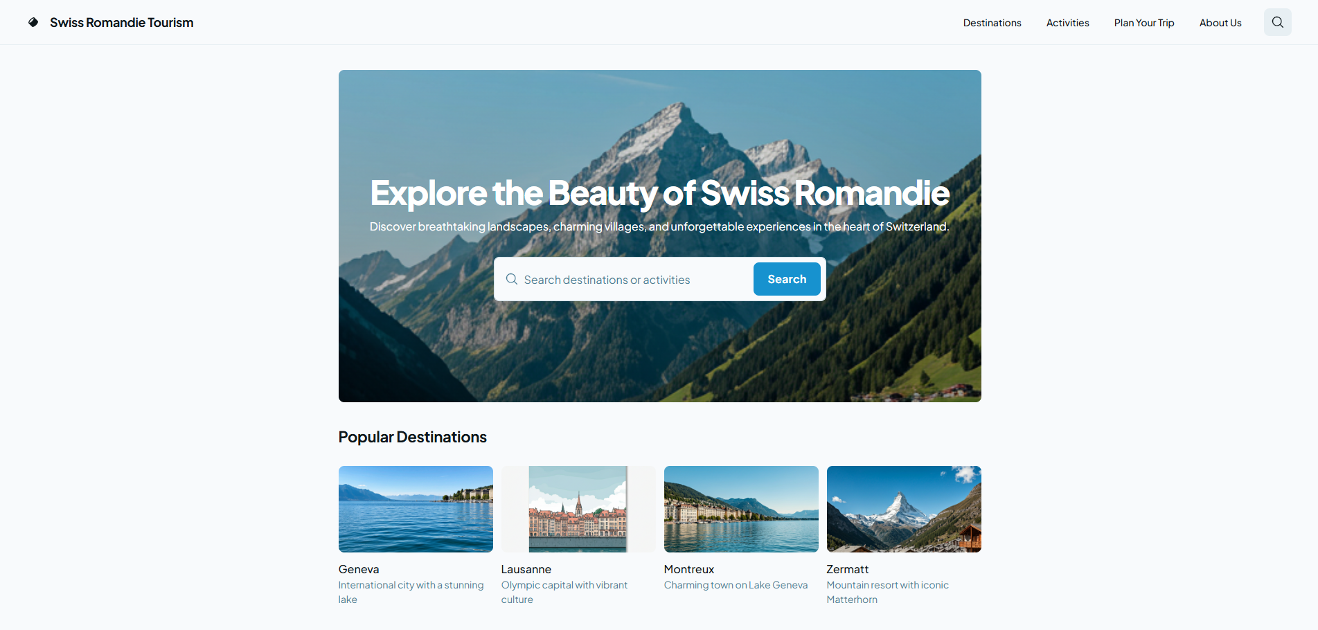 Exemple de site vitrine 2